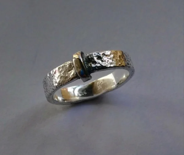 S0053- Anillo de boda de Claire y Jamie-Colección Outlander.