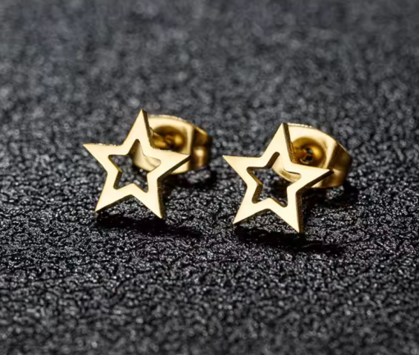 P0063- Pendientes Estrellas
