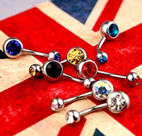 PIERCING DE ACERO QUIRURJICO
